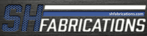Large SH Fabrications Sticker